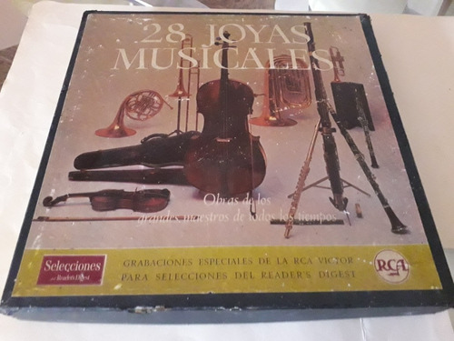 28 Joyas Musicales 11 Vinilos Rca Coleccion Readers Digest