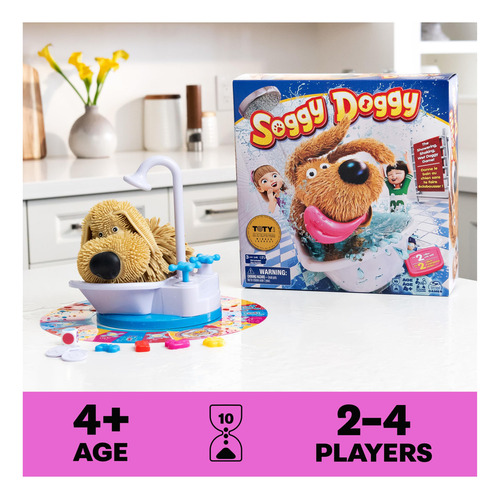 Vencedor Do Prêmio Soggy Doggy The Showering Shaking Wet Dog