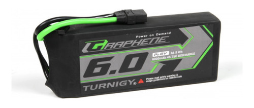 Bateria Lipo 6000mah 14.8v 4s 75c Turnigy Graphene Rc Roboti