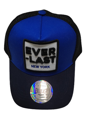 Gorra Everlast Negro/azul Gorro Everlast Trucker 