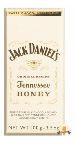 Kit 2 Barras Chocolate Ao Leite Goldkenn Com Jack Daniel's