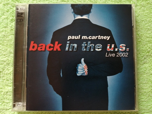 Eam Cd Doble Paul Mccartney Back In The U.s. Live 2002 