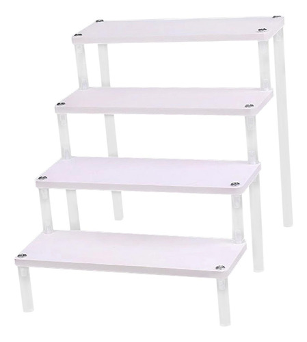 Estante De Madera Para Mostrador, Soporte 4 Capas 20cm