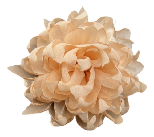 2 Broche De Flores De Satén Con Ramillete De