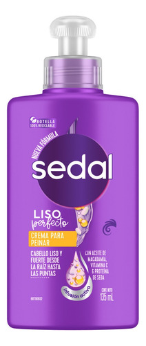 Crema Para Peinar Sedal Liso 135ml