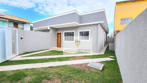 Imagem 1 de 14 de Casa Linear 3 Quartos/suíte, Extensão Do Bosque, Rio Das Ostras! - Ca1228