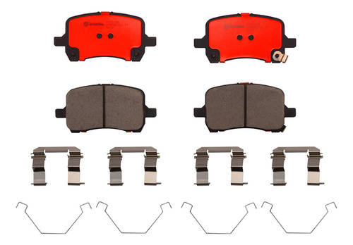 Balatas Brembo P10030n Chevrolet Malibu V6 2004 A 2005 