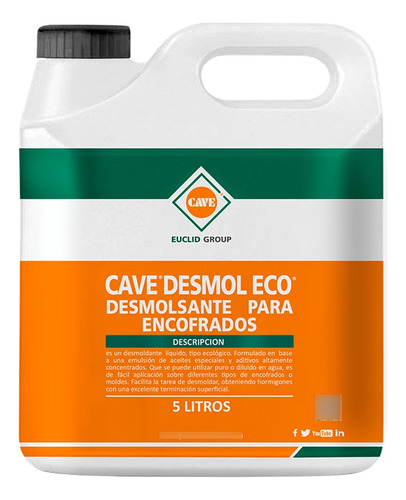 Cave Desmol Eco Desmoldante Para Encofrados 