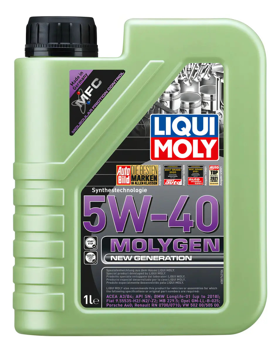 Liqui Moly Molygen New Generation 5W-40 Óleo de motor sintético