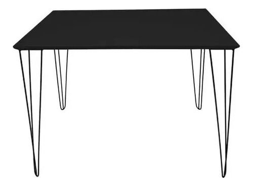 Mesa Aparador 110x50cm Retangular Base Metal Harpin 