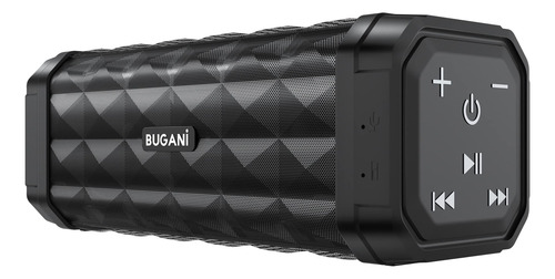 Bugani M99c Alto-falante Portátil Sem Fio Com Bluetooth Preto
