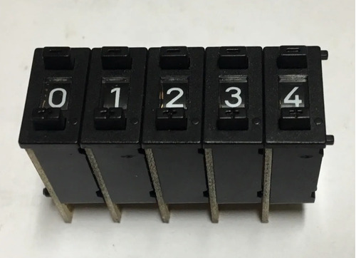 Switch 0-4 Rotativo Boton 5 Puntos De Contacto Sw-137b04