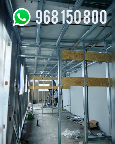 Instalación Y Construcción De Cuartos De Drywall. Cielo Raso