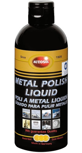 Polidor De Metais Liquido Autosol Limpeza E Polimento Motos