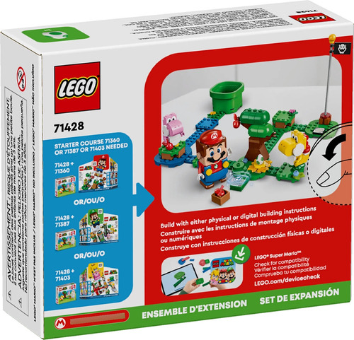 Lego Set Expansión Huevo De Yoshi En Bosque 71428 - 13 Unid.