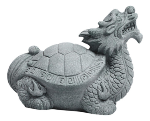 Turtle Tea Pet Ornaments Figuras De Tortuga De Dragón M