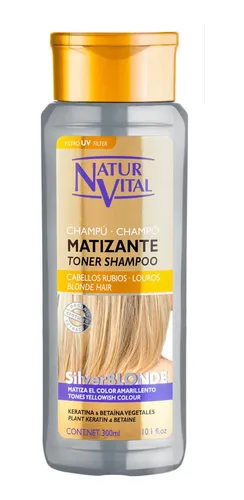 Nv Champu Silver Blonde 300ml.