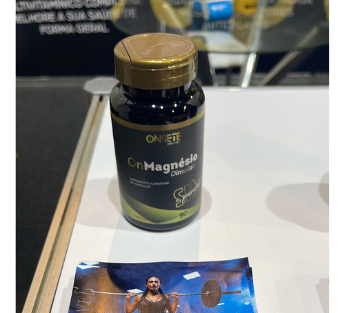 Kit Com 2 Potes De Magnésio Dimalato -600 Mg- 180 Capsulas