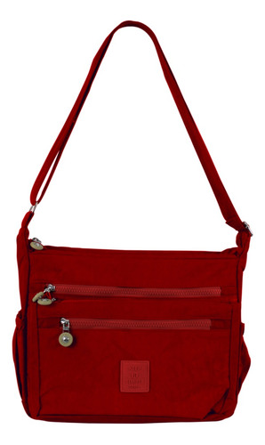 Bolsa Crossbody Multiples Compartimentos Moda Casual Jml-007