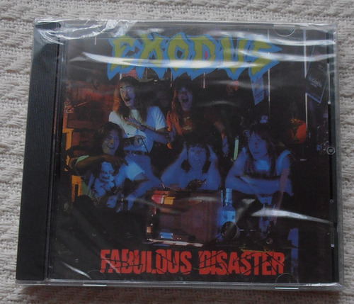 Exodus - Fabulous Disaster ( C D Ed. U S A Nuevo)