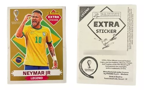 Figurinha Legend Neymar 2022 - OFICIAL