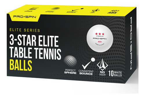 Pro Spin Pelotas De Ping Pong De 3 Estrellas De Nivel De Tor