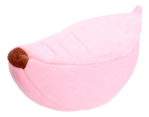 Cama Cálida Para Mascotas Con Forma De Plátano, Extraíble, L