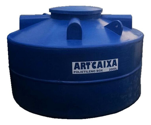 Tanque de água Artcaixa Box vertical polietileno 2000L de 1.07 m x 1.8 m