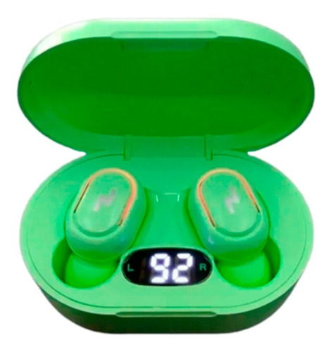 Auriculares In-ear Inalámbricos Noga Twins Ng-btwins 13 Verde