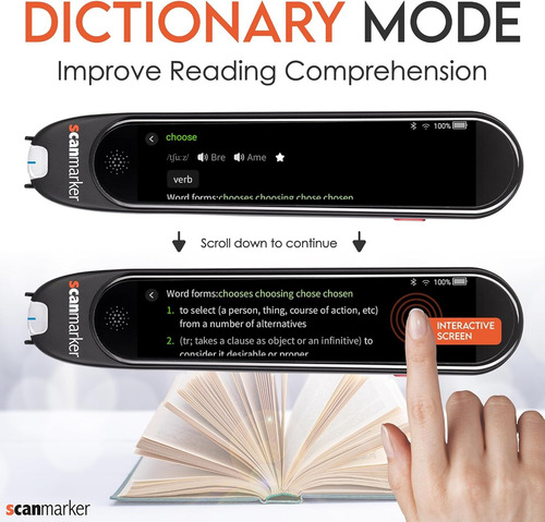 Scanmarker Pro | Lápiz Traductor Y De Lectura Niños/adultos