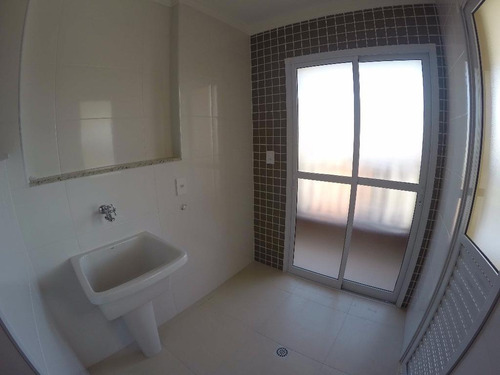 Apartamento Novo Com 3 Dormitórios Sendo 2 Suítes À Venda, 104 M² Por R$ 670.000 - Canto Do Forte - Praia Grande/sp - Ap1867