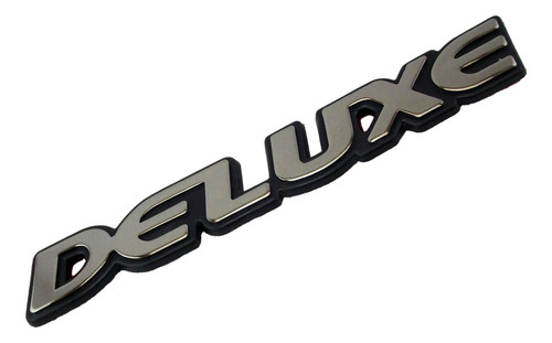Emblema Deluxe S10 E Blazer Linha Chevrolet 1997 Cromado