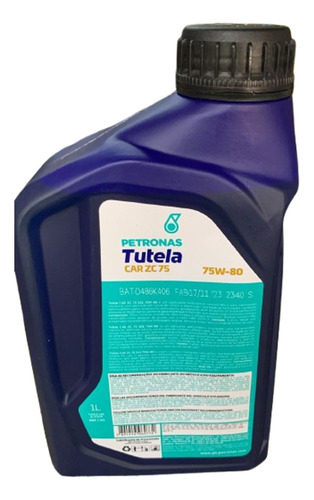Aceite Caja Tutela Zc-75 Synth 75w80 Gl5(1l)