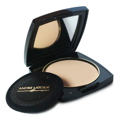 Polvo Compacto Andre Latour Hipoalergenico Facial 10g Tono Beige claro