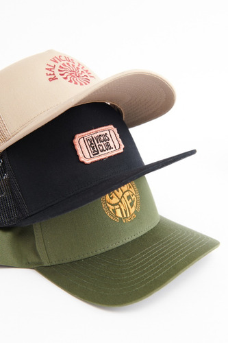 Imagen 6 de 10 de Gorra Cap Vicus Club Negro