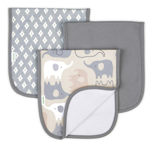 Set De Baberos Y Paños Para Eructos Grazy De Ingenuity 13011