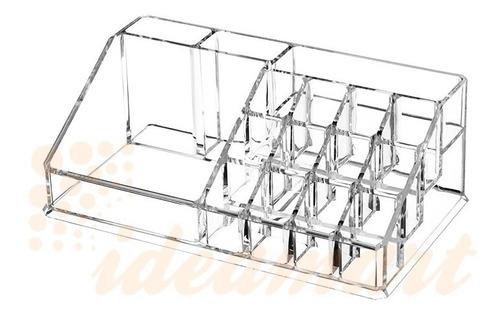 Imagem 3 de 4 de Organizador Porta Maquiagem Pincel Batom Acrílico