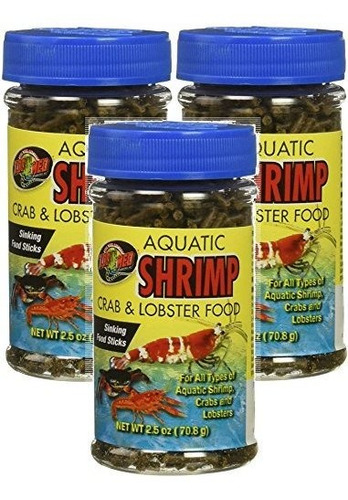 Alimento, Comida Para Pec Zoo Med Laboratories Aquatic Shrim