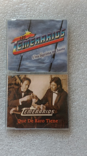 Cd Los Temerarios Una Lagrima No Basta Y Que De Raro Tiene