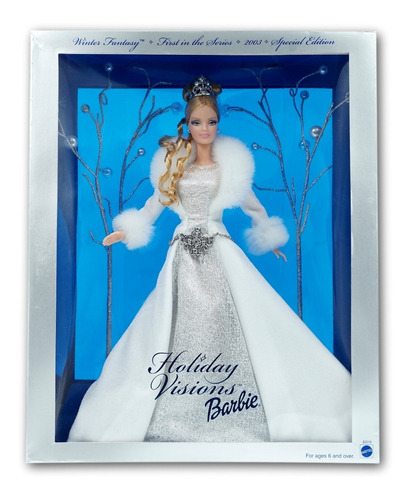 Holiday Visions Barbie Wint Fantasy 2003 Special Edition