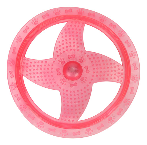 Dogs Flying Disc Toys Fun Interactive Flash Light