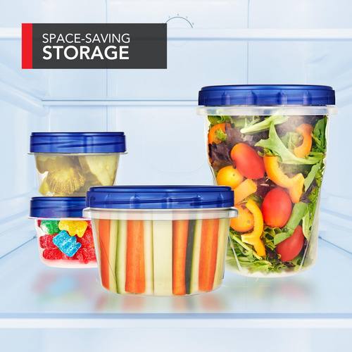 Recipientes De Plástico Stock Your Home 950 Ml (paquete De 6