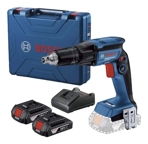 Atornillador Bosch Gtb 185-li Inalámbrico + 2 Baterías 18v