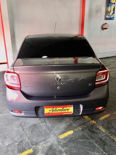 Imagem 9 de 12 de Renault Logan Expression 1.6 Ano:2018 Cinza Completo 4p