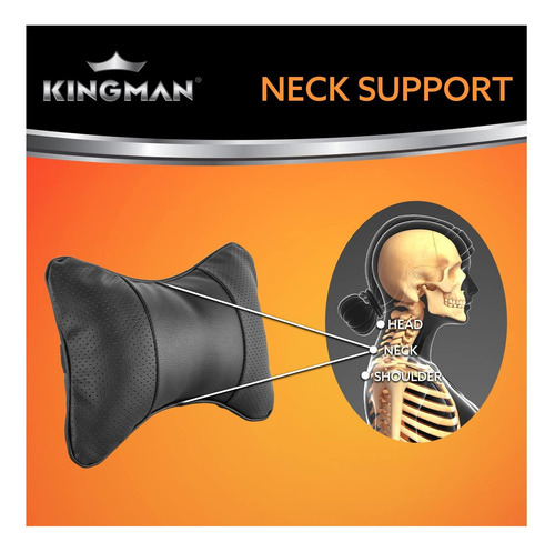 Kingman Car Neck Pillow Automobile Asiento Headrest Support
