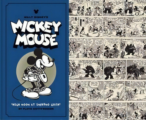 Walt Disney's Mickey Mouse Volume 3: High Noon At Inferno Gulch, De Gary Groth. Editorial Fantagraphics, Tapa Dura En Inglés