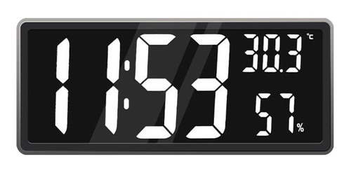 Reloj Electrónico De F Negro F Negro F Negro 363x160x40mm