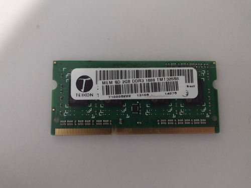 Memória 2gb Ddr3 Notebook