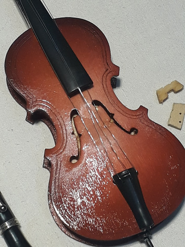 Instrumentos Musicales Salvat Miniatura X4 Con Detalles Leer