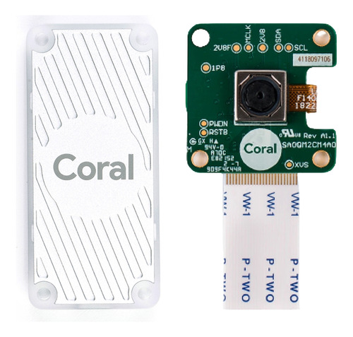 Coral Usb Accelerator + Coral Camera Module 5mp Sensor